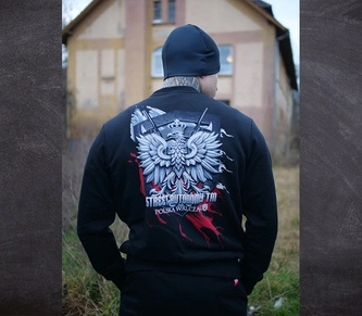 Bluza męska bez kaptura Street Autonomy Pride czarna