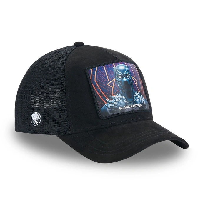 Czapka z daszkiem Capslab Marvel Black Panther czarna