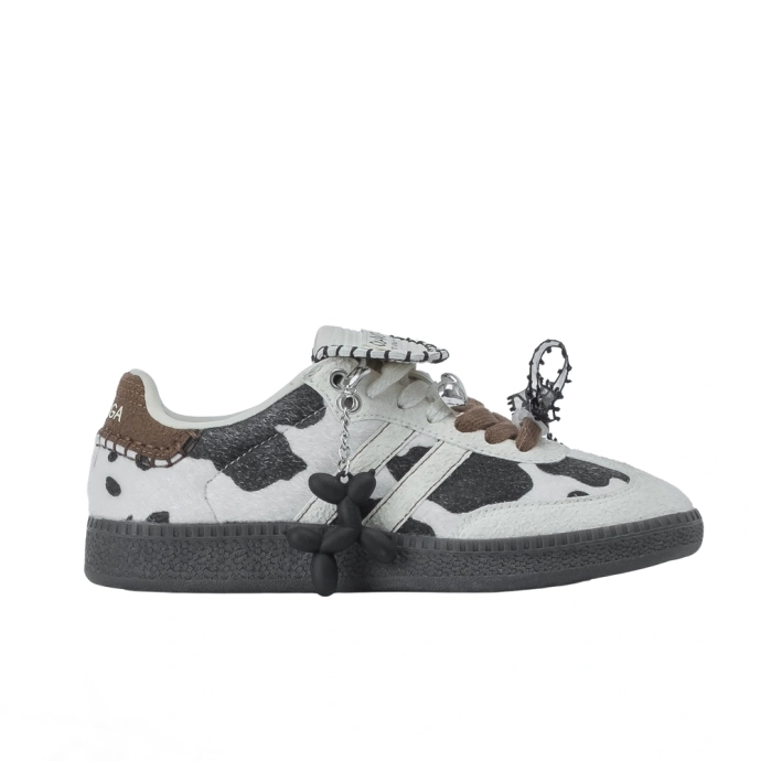 Buty sneakersy damskie Olavoga Anaty animal print