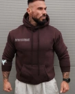 Bluza męska z kapturem Olavoga EAGLE brązowa