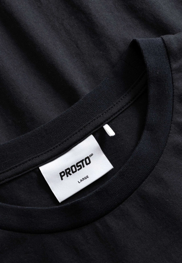 Koszulka męska t-shirt Prosto Root czarno/granatowa