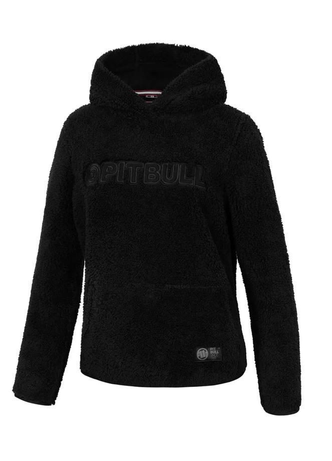 Bluza damska z kapturem Pit Bull Pitbull Aragona 24 hooded czarna