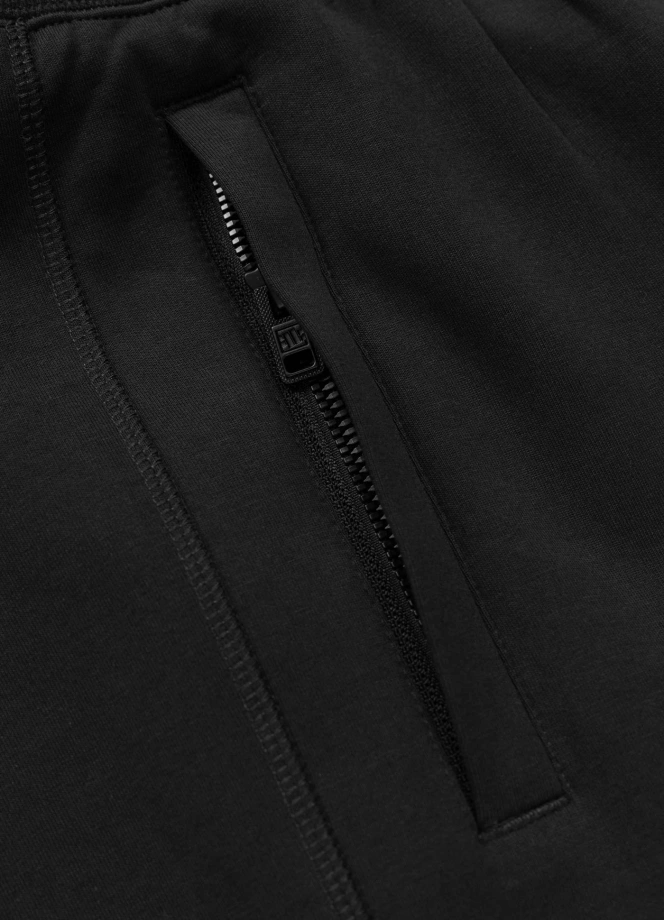 Spodnie męskie dresowe Pitbull Charger Small Logo czarne