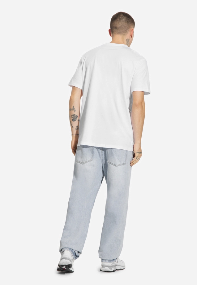 Spodnie męskie Jeans Regular Prosto Bunker niebieskie