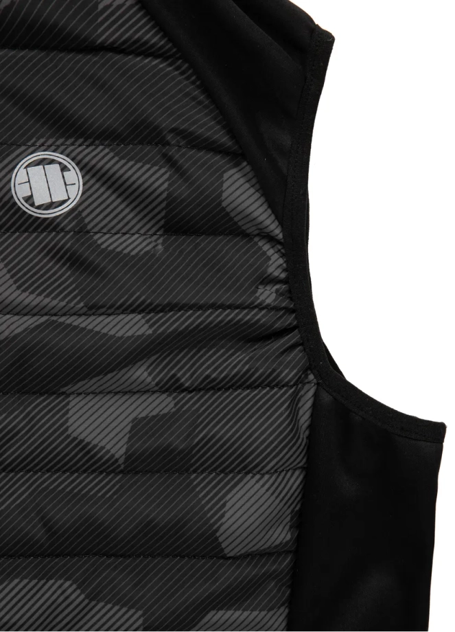 Bezrękawnik męski Kamizelka Pit Bull Pacific czarny camo