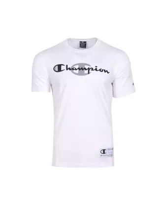 Koszulka męska T-shirt Champion C Logo biała
