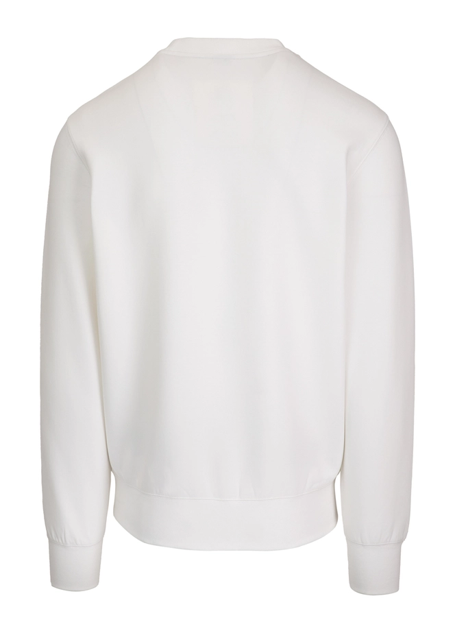 Bluza męska bez kaptura Pitbull Pit Bull Sampson biała