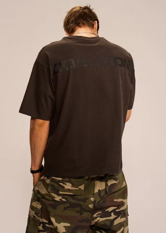Koszulka męska t-shirt Coalition CLTN T Back grafitowa