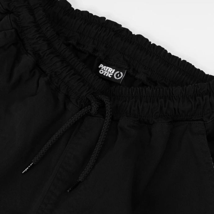 Spodnie męskie chino jogger Patriotic Futura Mini czarne