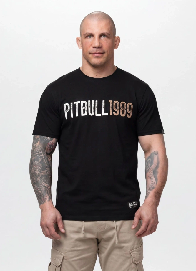 Koszulka męska T-Shirt Pit Bull Beach Boy czarna