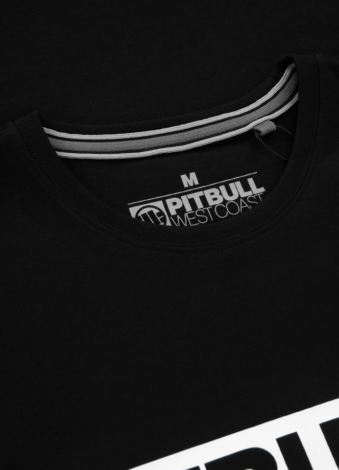 Koszulka męska T-Shirt Pitbull Hilltop czarna