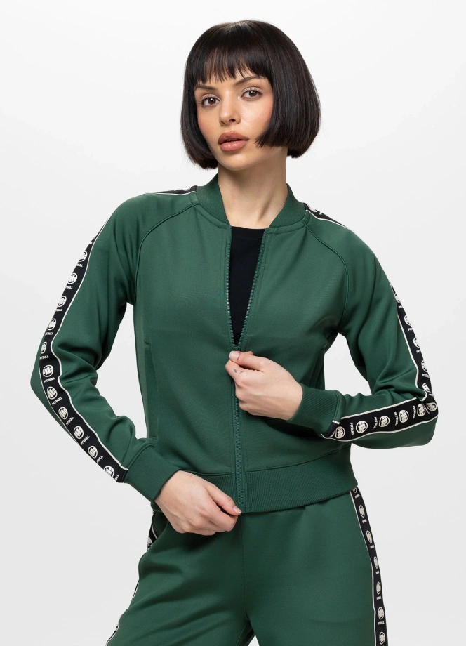Komplet dresowy damski Pitbull Verona zielony