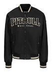 Kurtka męska przejściowa bejsbolówka Pit Bull Detroit czarna