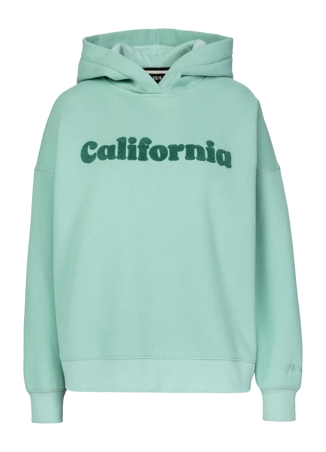 Bluza damska z kapturem Pitbull Tulla California miętowa