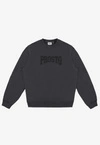 Bluza męska Prosto College crewneck czarna/grafitowa