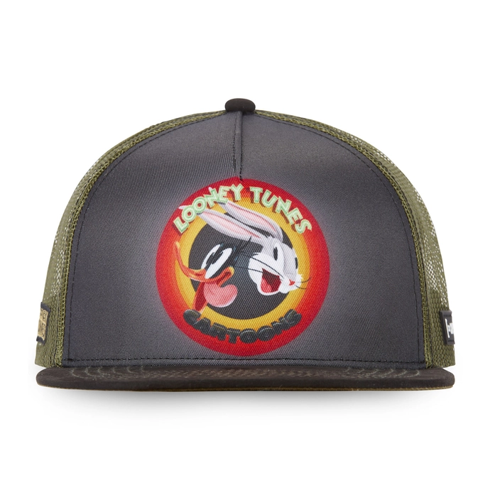 Czapka z daszkiem z siatką Capslab Looney Tunes Cartoons czarna
