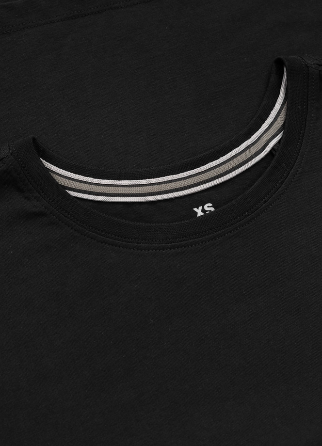 Koszulka damska T-shirt oversize Pit Bull Heart czarna