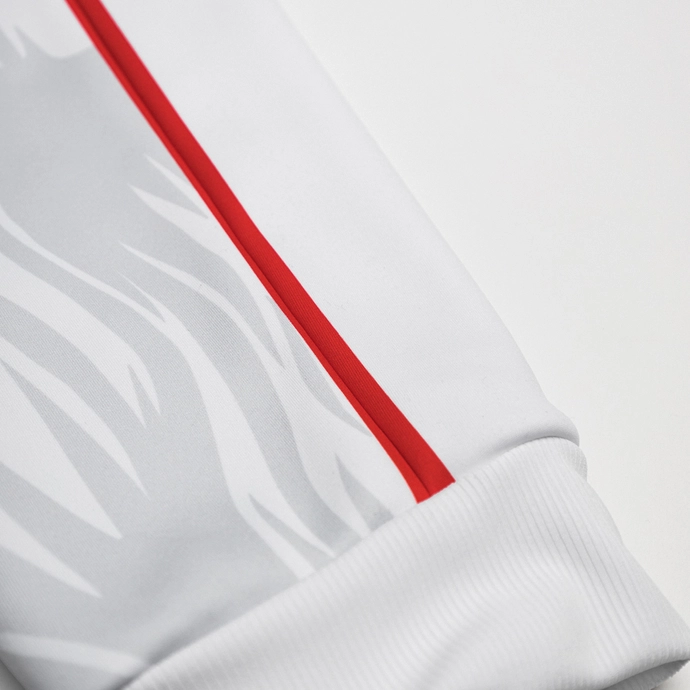 Spodnie męskie dresowe Dudek P56 Palę Sobie Grass Lion Football białe