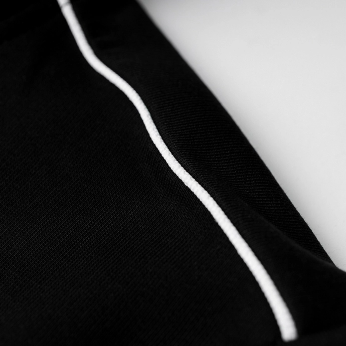 Bluza męska z kapturem Patriotic F-Steel czarna