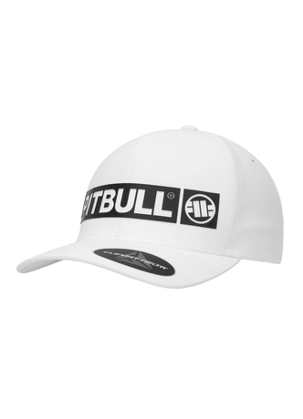 Czapka z daszkiem Snapback Pit Bull Pitbull Stretch Hilltop biała