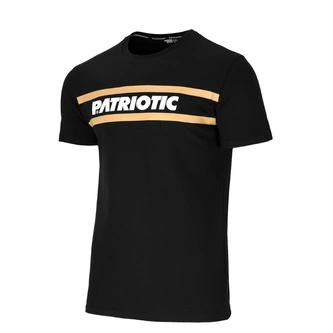 Koszulka męska T-shirt Patriotic P New Line czarna