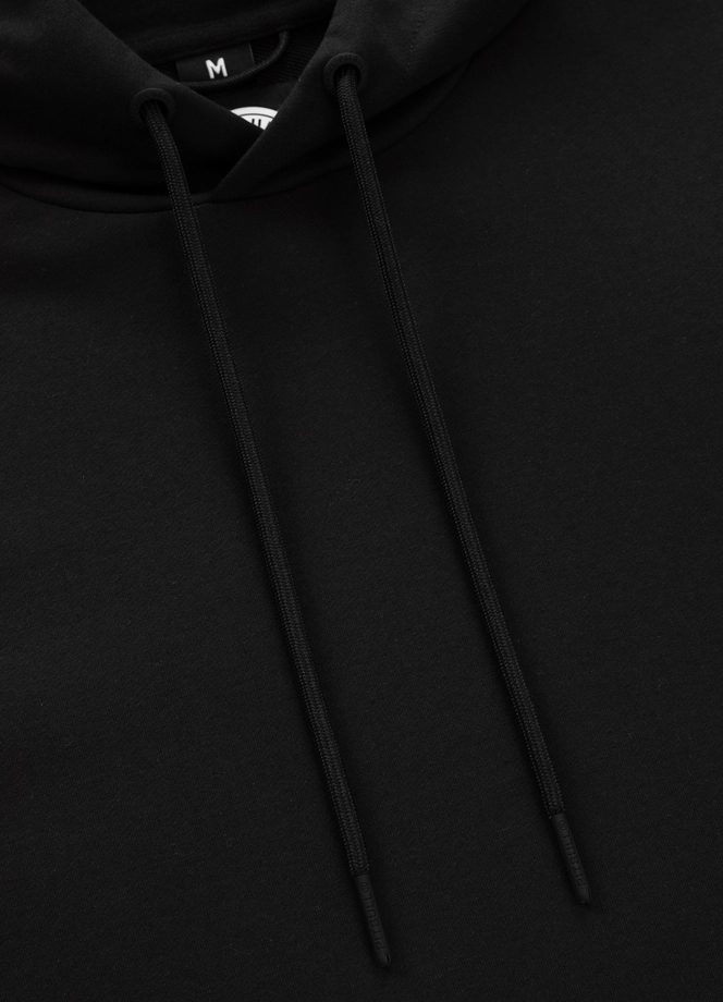 Bluza męska z kapturem Pitbull Pit Bull Tape Nugget czarna