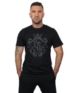 Koszulka męska T-shirt Ciemna Strefa Duży Herb czarna