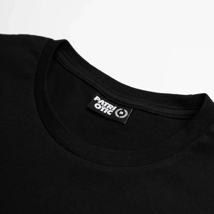 Koszulka męska T-shirt Patriotic College Basic czarna
