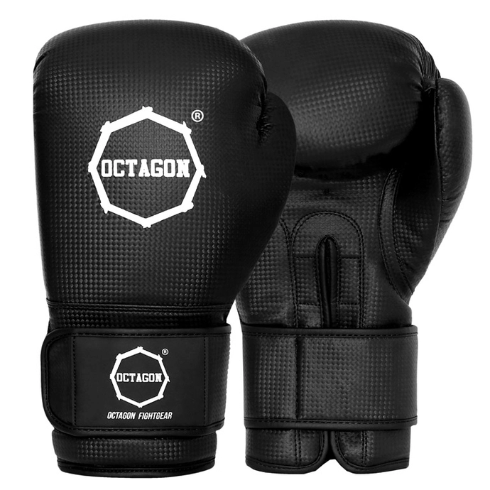 Rękawice bokserskie Octagon Kevlar czarne