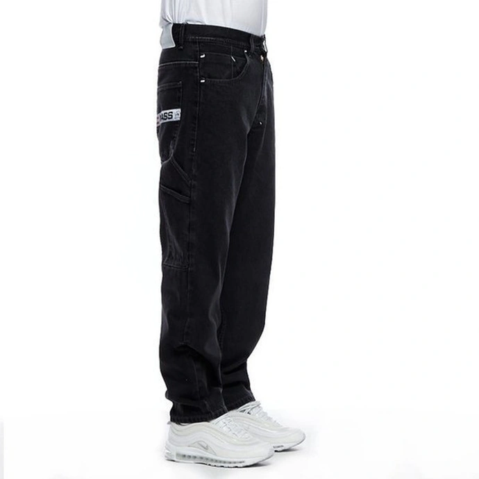 Spodnie Mass Denim Work jeans black rinse