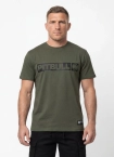 Koszulka męska T-Shirt Pitbull Hilltop ciemno zielona