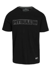 Koszulka męska T-Shirt Pitbull Hilltop czarna all black