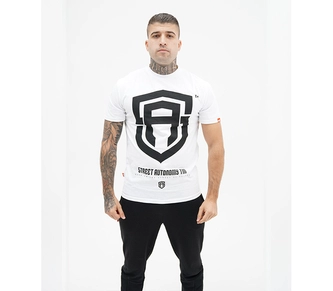Koszulka męska t-shirt Street Autonomy Classic biało/czarna