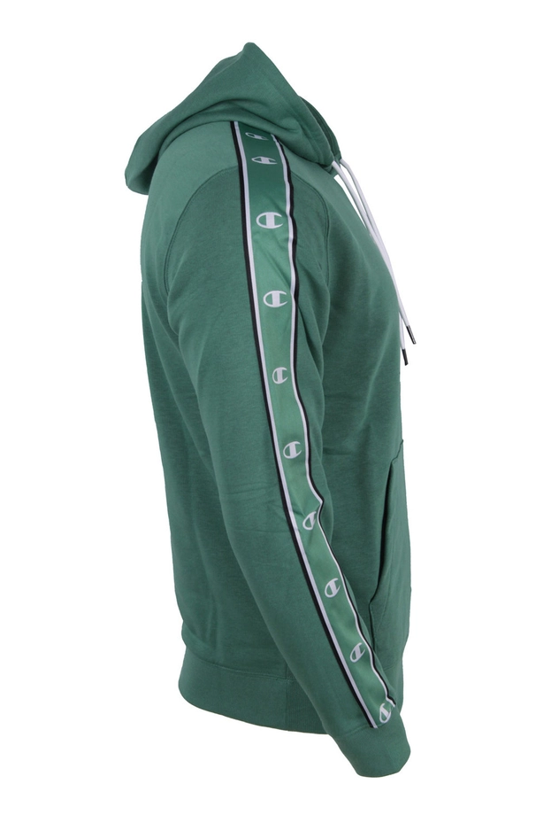 Bluza męska z kapturem Champion Lampas hooded zielona