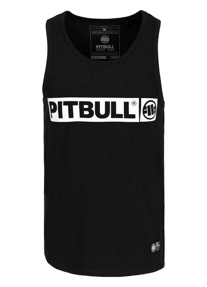 Koszulka męska tank top Pitbull Hilltop czarna