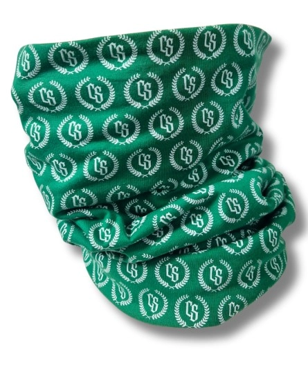 Komin szalik Ciemna Strefa CS Laur zielony