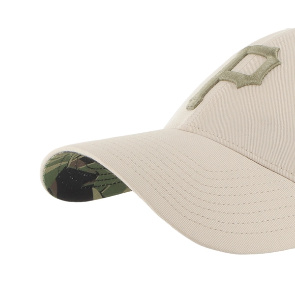 Czapka z daszkiem 47 Brand Pittsburgh Pirates Natural Tropic Pop Under kremowa