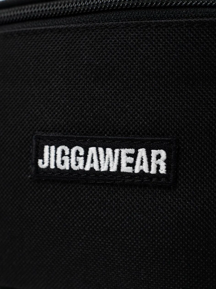 Saszetka nerka Jigga Wear Name czarna