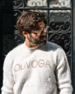 Sweter męski Olavoga VILLA beżowy