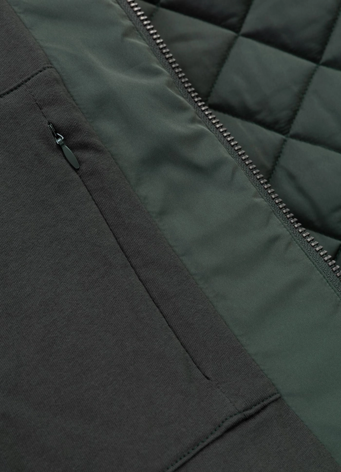 Kurtka męska przejściowa bejsbolówka Pit Bull Jupiter zielona