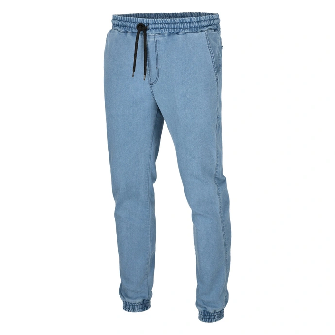 Spodnie męskie jogger jeans Chada Proceder Kastet Logo jasno niebieskie