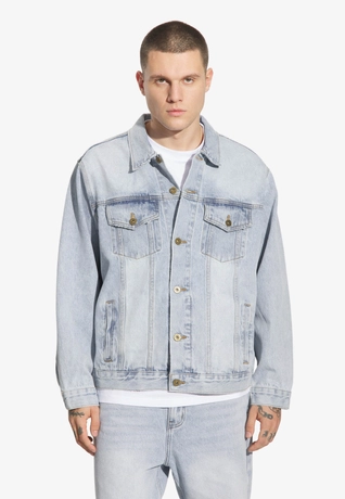 Kurtka męska jeansowa Prosto Civil niebieska