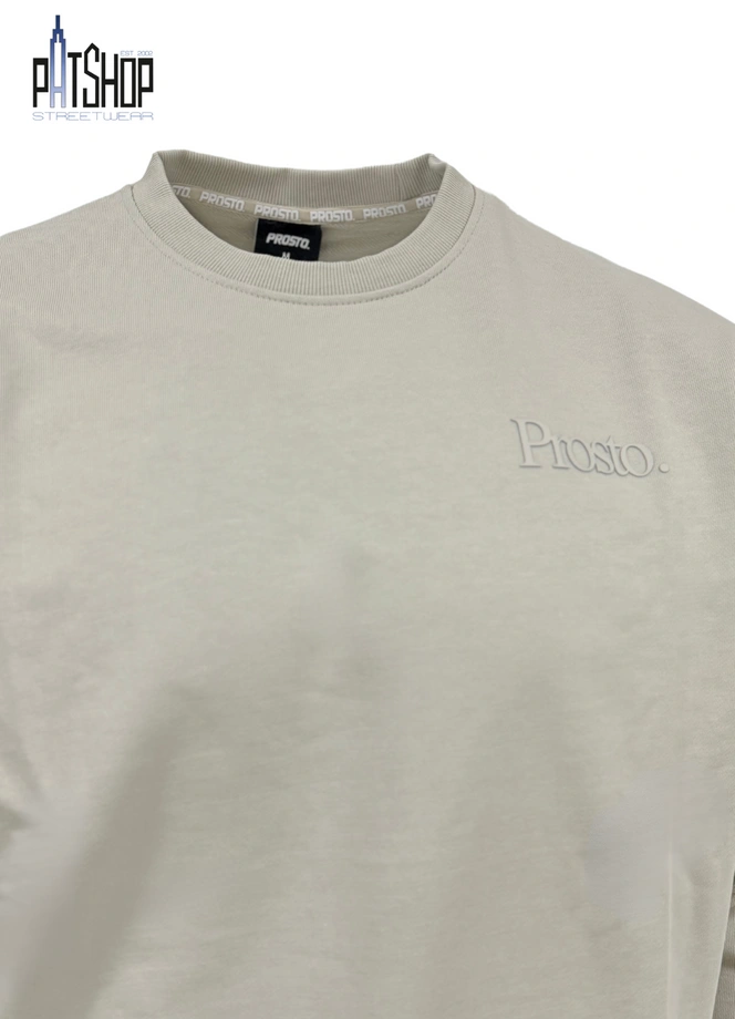 Bluza męska Prosto Mino crewneck beżowa