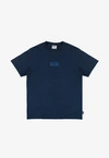 Koszulka męska t-shirt Prosto Box Logo granatowa