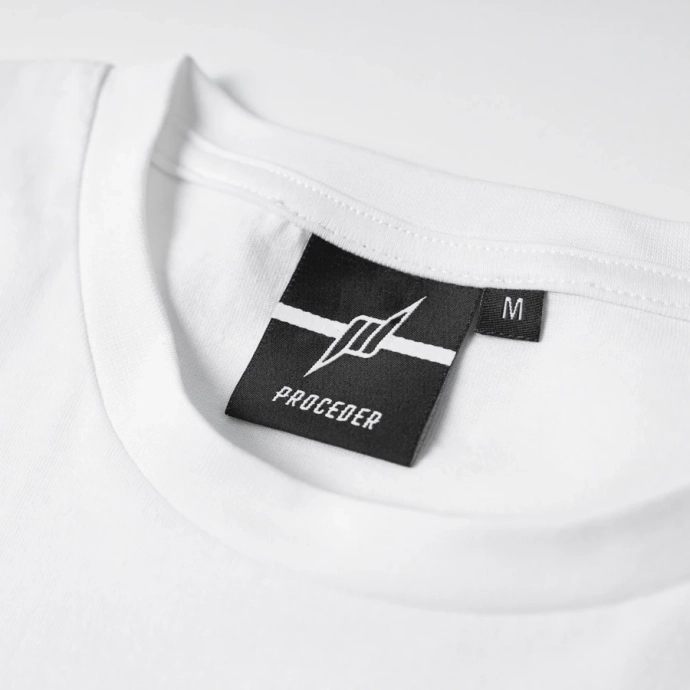 Koszulka męska T-shirt Chada Proceder Clenched Fists biała