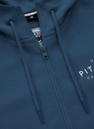 Bluza męska rozpinana z kapturem Pit Bull Sampson 25 ZIP ciemno niebieska