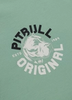 Bluza męska z kapturem Pitbull Pit Bull Dog SD ZIP miętowa zielona