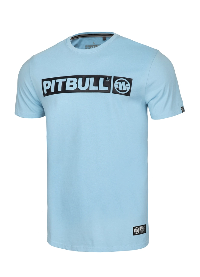 Koszulka męska T-Shirt Pitbull Hilltop jasno niebieska