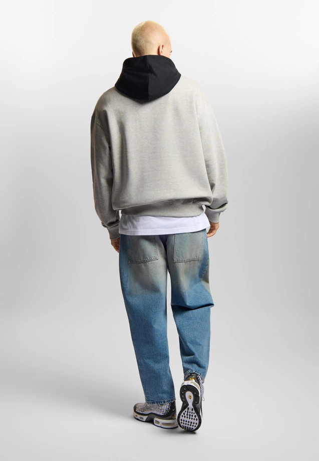 Bluza męska z kapturem Prosto Splash Shield szara