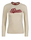 Koszulka Longsleeve damski Prosto Klasyk Ballu beż